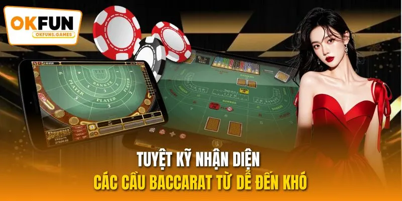 Tuyệt kỹ nhận diện các cầu Baccarat từ dễ đến khó